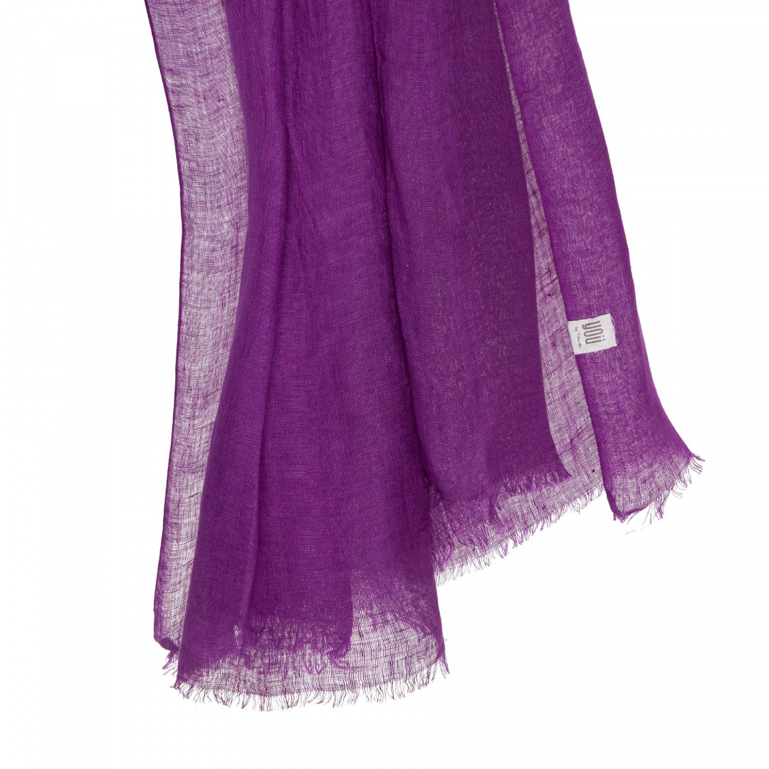 Linen shawl-etola Luna