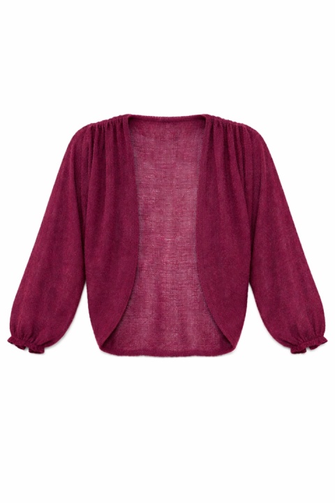 Lekki sweter mgła Klara - Bakłażan