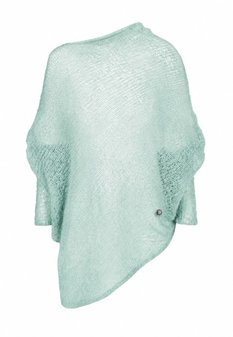 Alpaka sweter Natalia - Miętowy