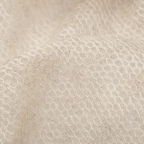 Lekki sweter mgła z paskiem długi - Beżowy