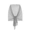 Silk touch shawl-etola Carrie - Grey