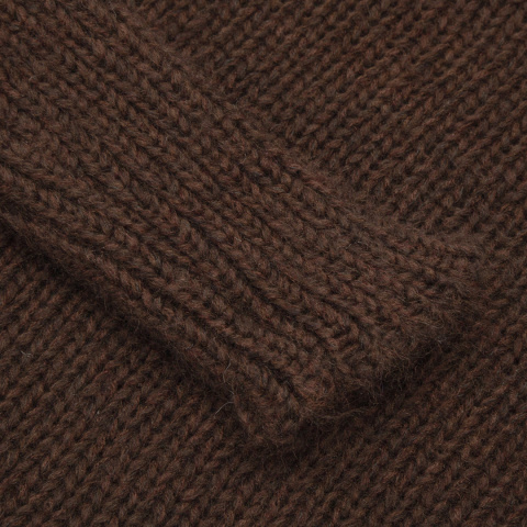 Otulające Ponczo - Czekoladowy