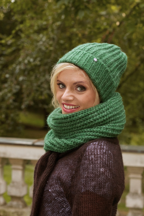 Otulający komin - Zielony