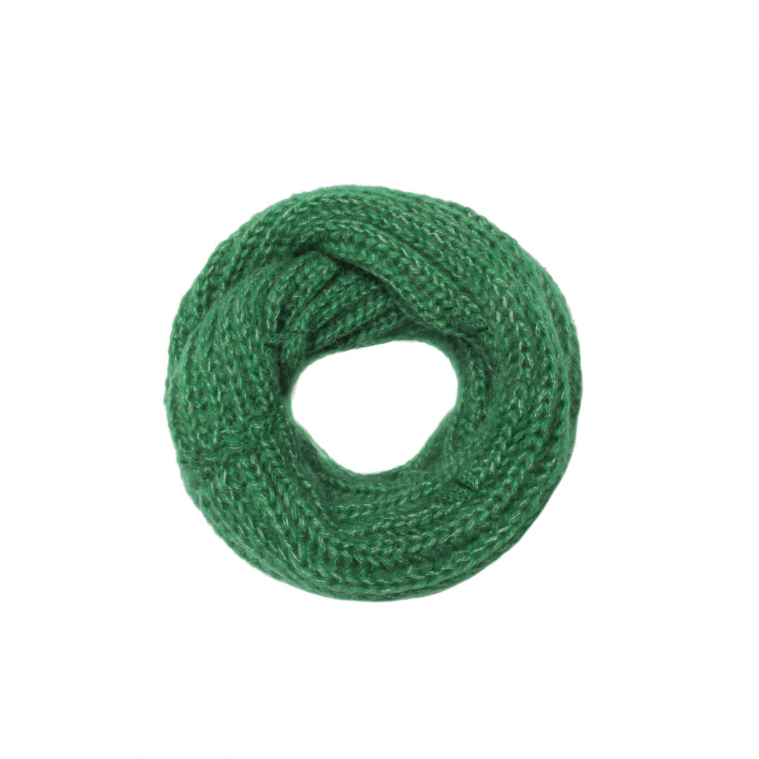 Cuddly snood scarf - Green