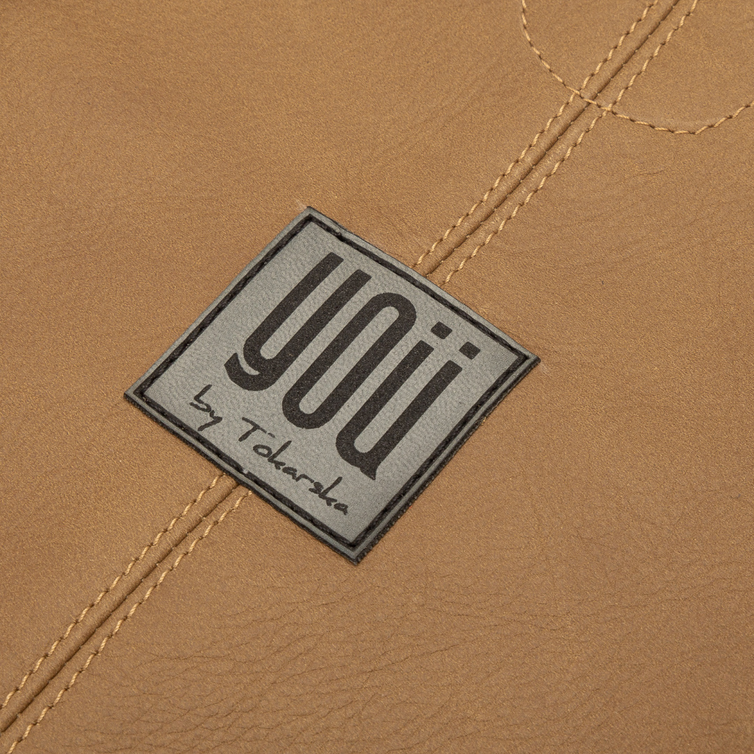 Leather handbag Shopper - Beige