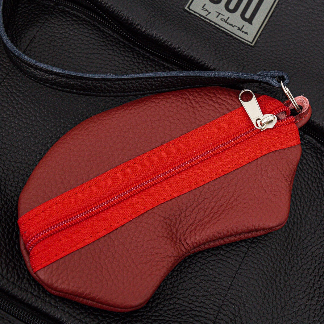 Leather handbag Filippa - Black