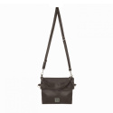 Leather handbag Filippa - Chocolate