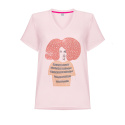 Cotton T-shirt Iga - Light Pink