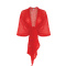 Light fog shawl-etola - Red