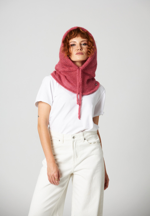 Alpaca Balaclava - Powder Pink