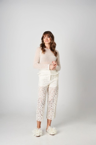 Alpaka Bluzka Bali - Biały