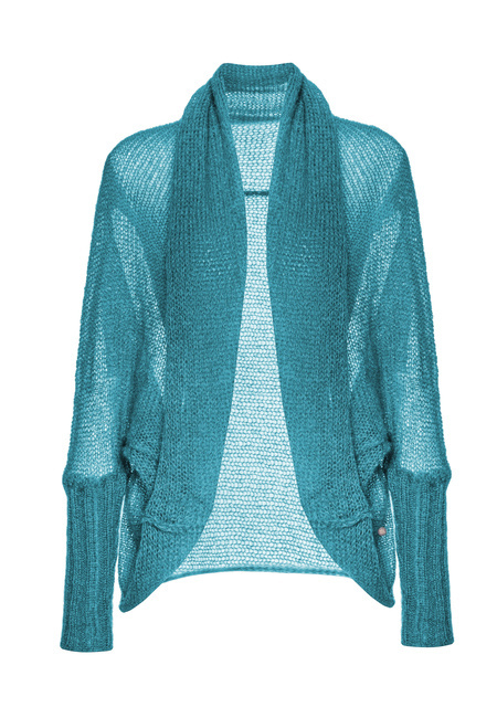 Alpaka kardigan Kamila - Morski