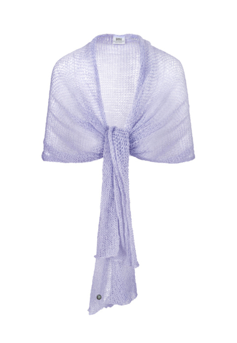 Alpaka lekki szal-etola - Fioletowy