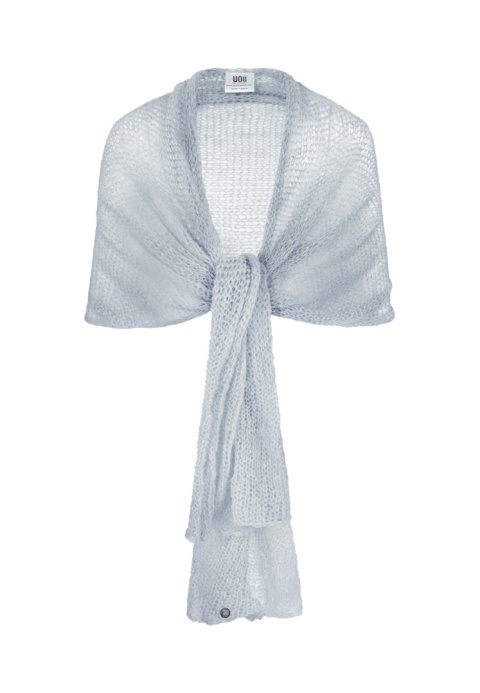 Alpaka lekki szal-etola - Jasny niebieski