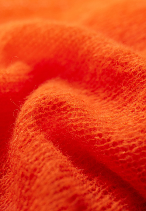 Alpaka lekki szal-etola - Neon pomarańcz