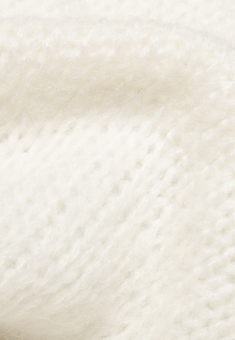 Alpaka sweter Akane - biały