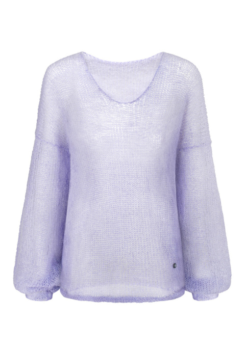 Alpaka sweter Gili - Fioletowy