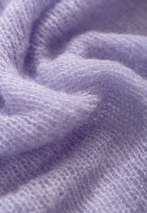 Alpaka sweter Gili - Fioletowy