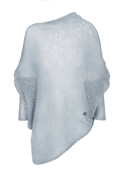 Alpaka sweter Natalia - Jasny niebieski