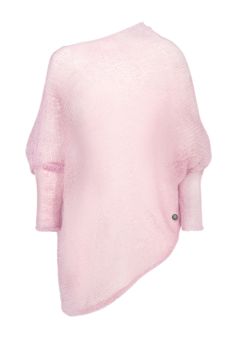 Alpaka sweter Natalia - Jasny róż