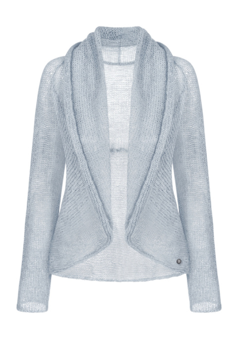 Alpaka sweter Reneta - Jasny niebieski