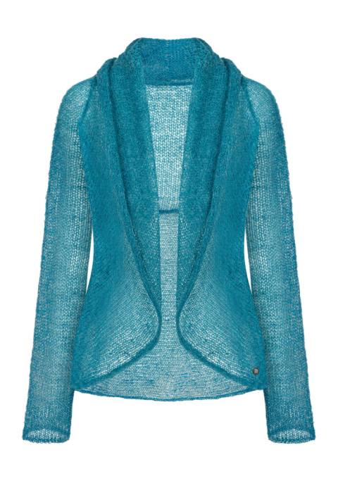 Alpaka sweter Reneta - Morski