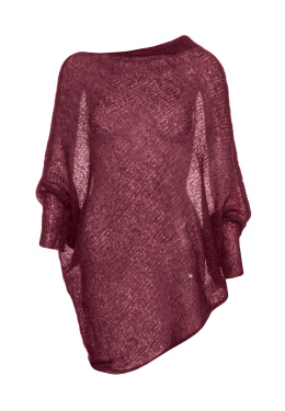 Alpaca Natalia Sweater - Wine