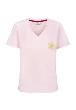 Bawełniany T-shirt Bali- Różowy