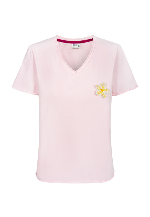 Bawełniany T-shirt Bali- Różowy