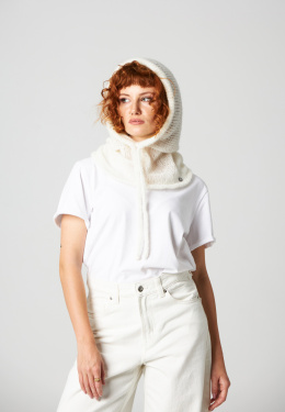 Alpaca Balaclava - White