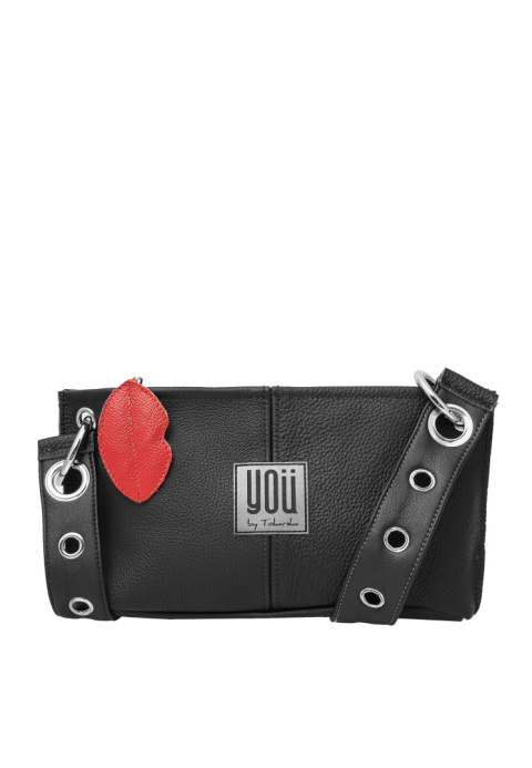 Skórzana torebka Sierra Leone - Czarna