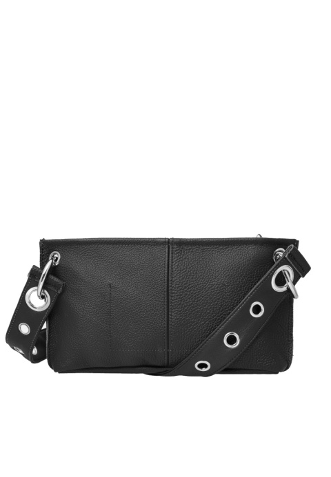 Skórzana torebka Sierra Leone - Czarna