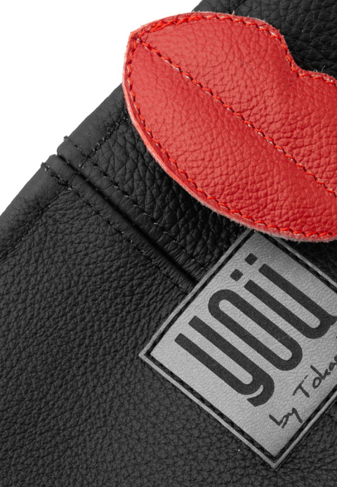 Skórzana torebka Sierra Leone - Czarna