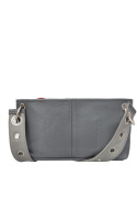 Sierra Leone leather handbag - Grey
