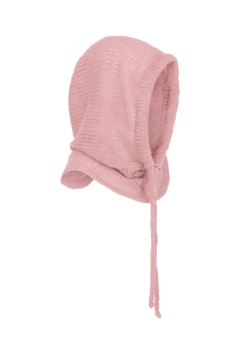 Alpaka Balaclava - jasny róż