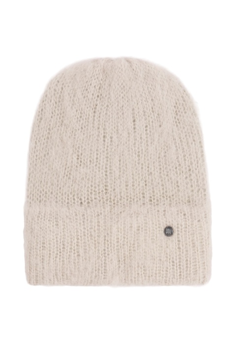 Alpaka czapka Sylwia - beżowy