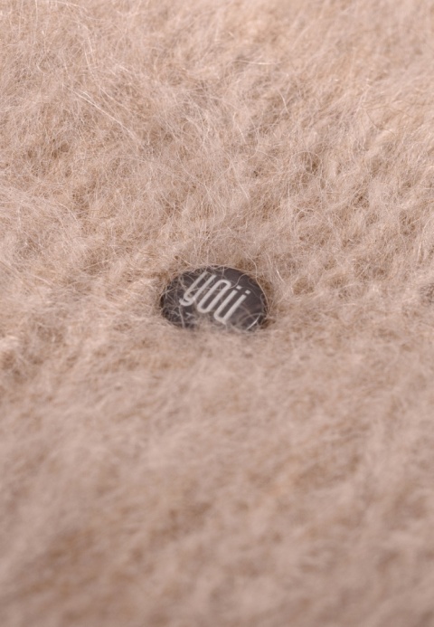 Alpaka czapka Sylwia - beżowy