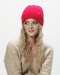 Alpaka czapka Urszula - piwonia