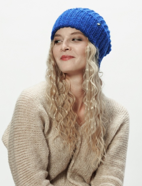 Alpaka czapka Urszula - chaber