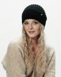 Alpaka czapka Urszula - czarny