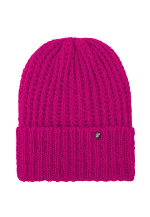 Alpaka czapka Urszula - piwonia