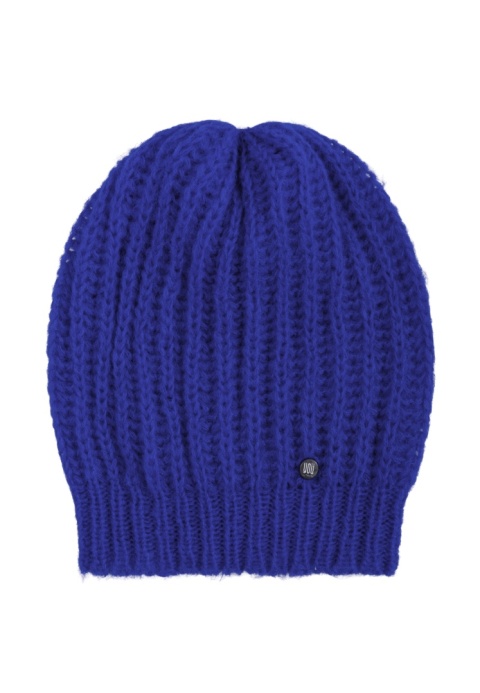 Alpaka czapka ze ściągaczem - chaber