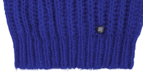 Alpaka czapka ze ściągaczem - chaber