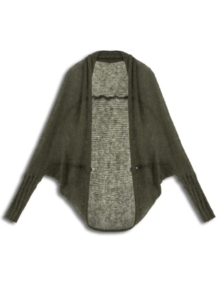 Alpaka kardigan Kamila - khaki