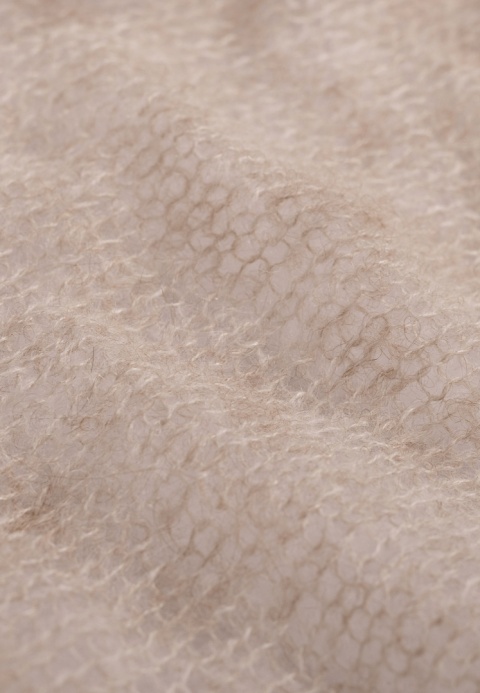 Alpaka kardigan Lovina - beżowy