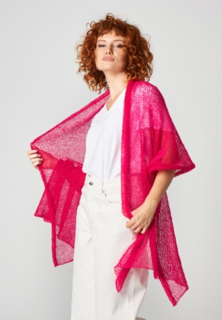 Alpaka lekki szal-etola - Piwonia