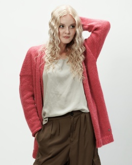 Alpaka sweter Aurelia - brudny róż