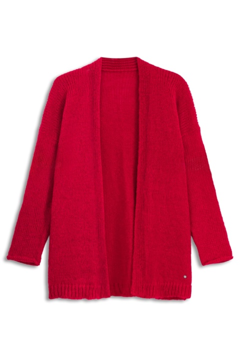 Alpaka sweter Aurelia - czerwony