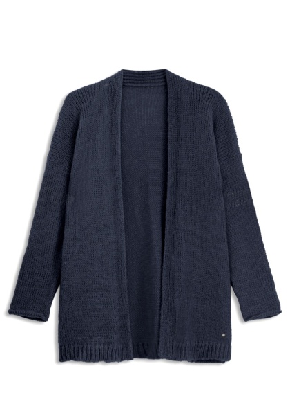 Alpaka sweter Aurelia - granatowy