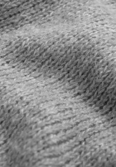 Alpaka sweter Aurelia - szary